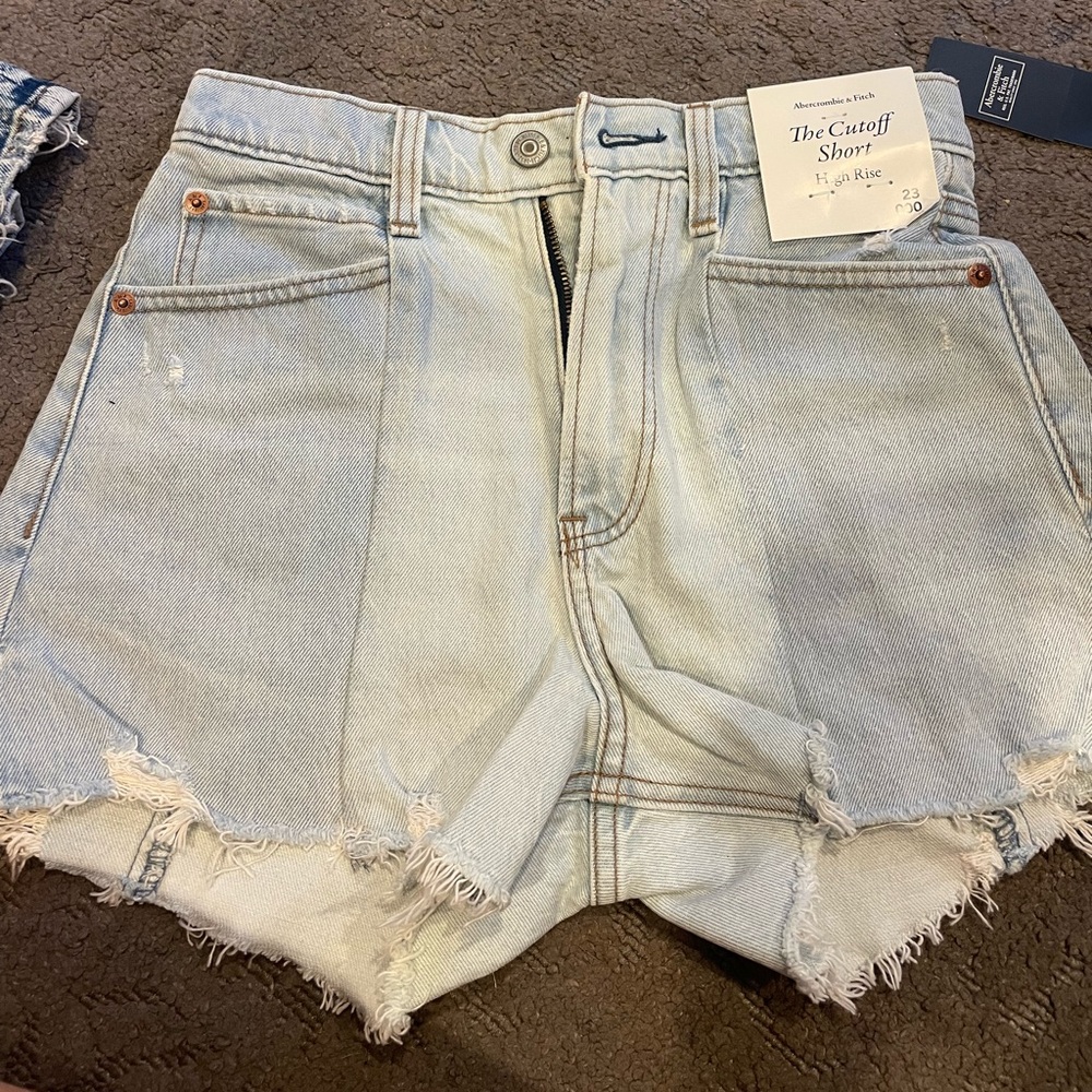 New with tags abercrombie cutoff shorts